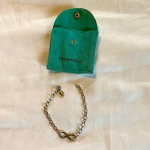 Tiffany’s Silver Infinity Bracelet